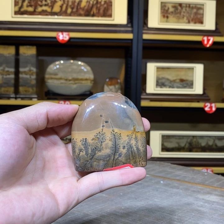 印石昌化石国画石