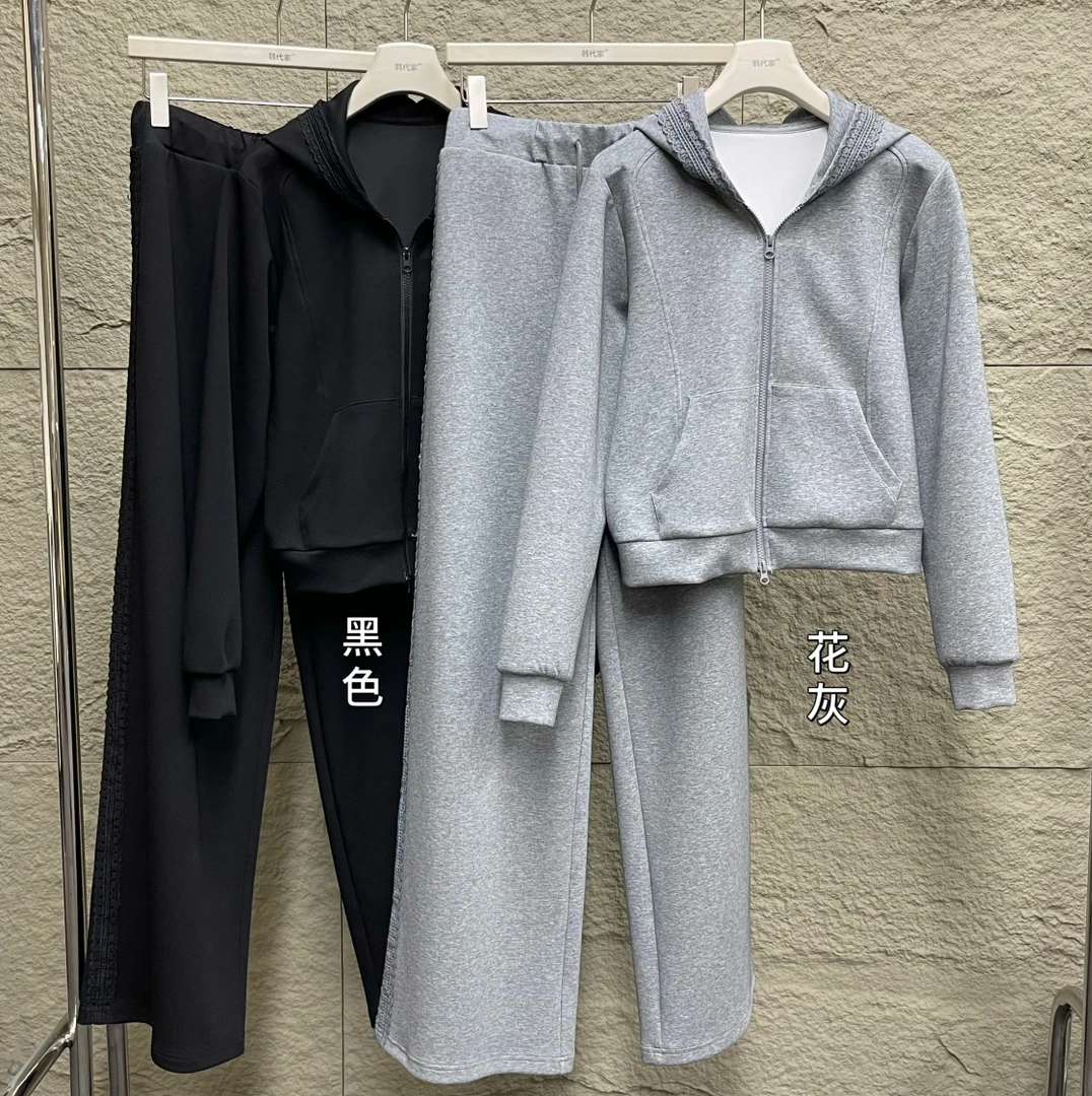 鑫燃KIKI 小众时尚百搭显瘦直筒裤 80067 80068 HD