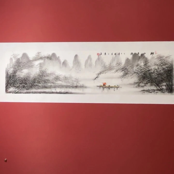 国画精品手绘作品