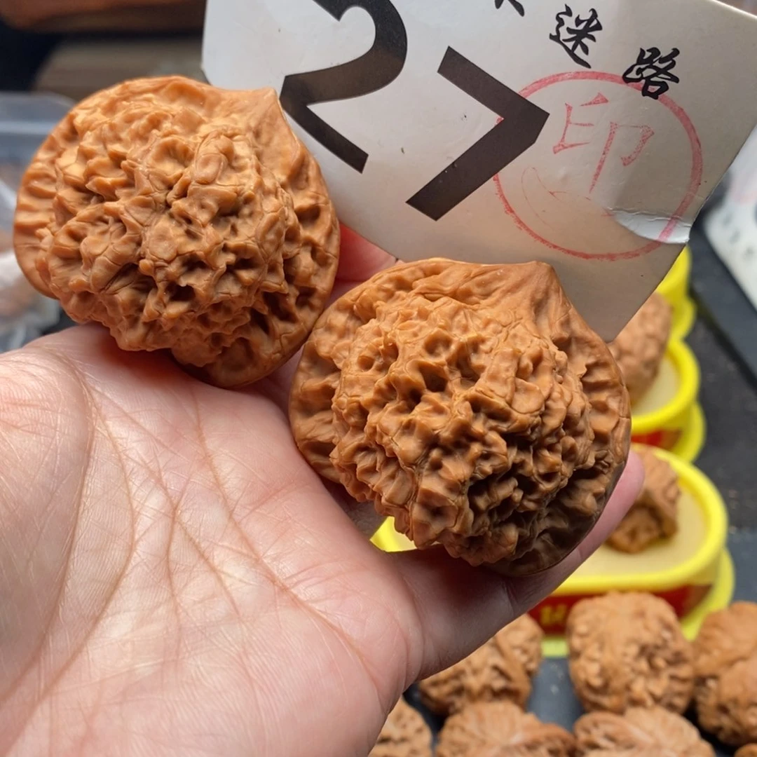 把件文玩核桃52官帽