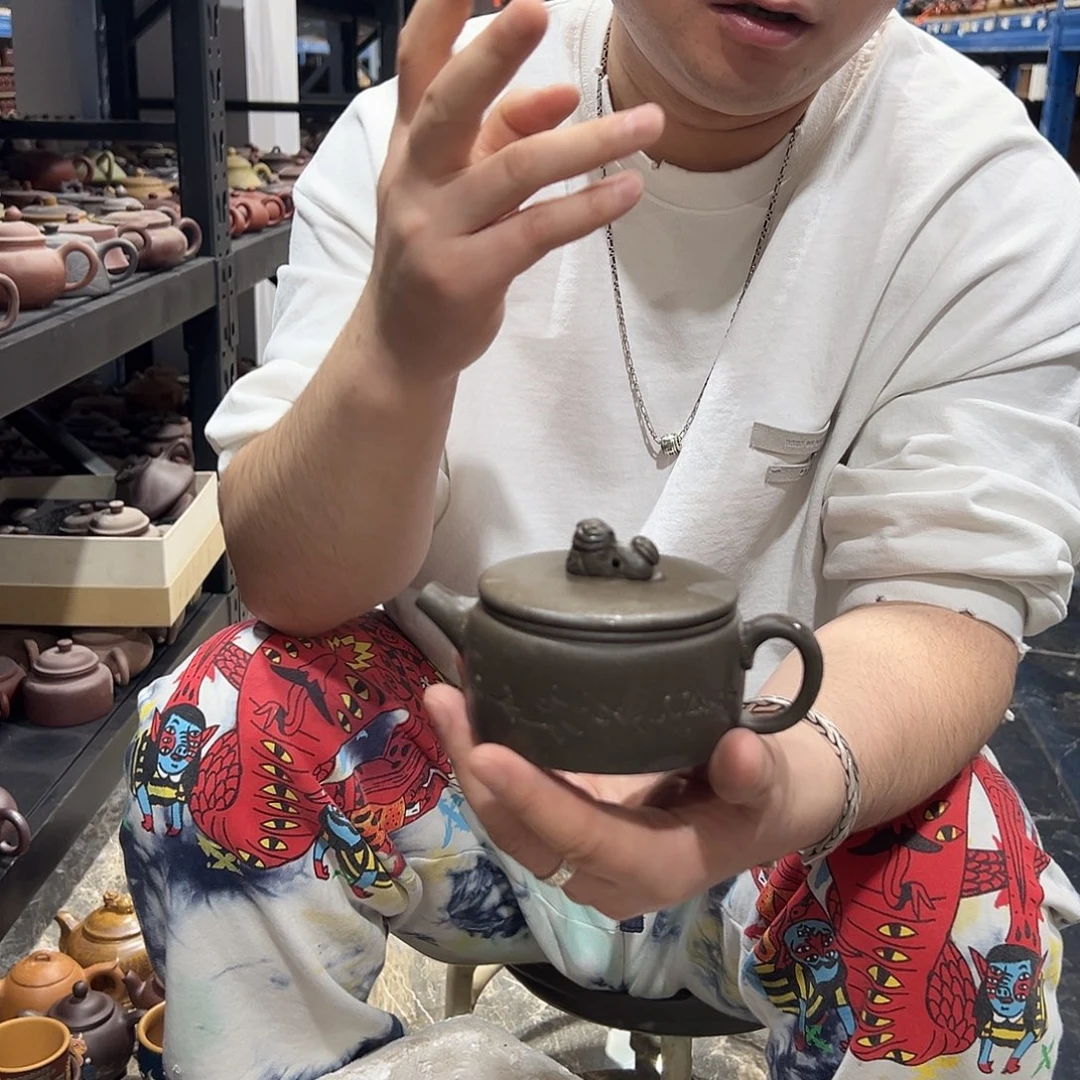 茶壶紫砂紫砂壶紫砂茶宠茶叶罐