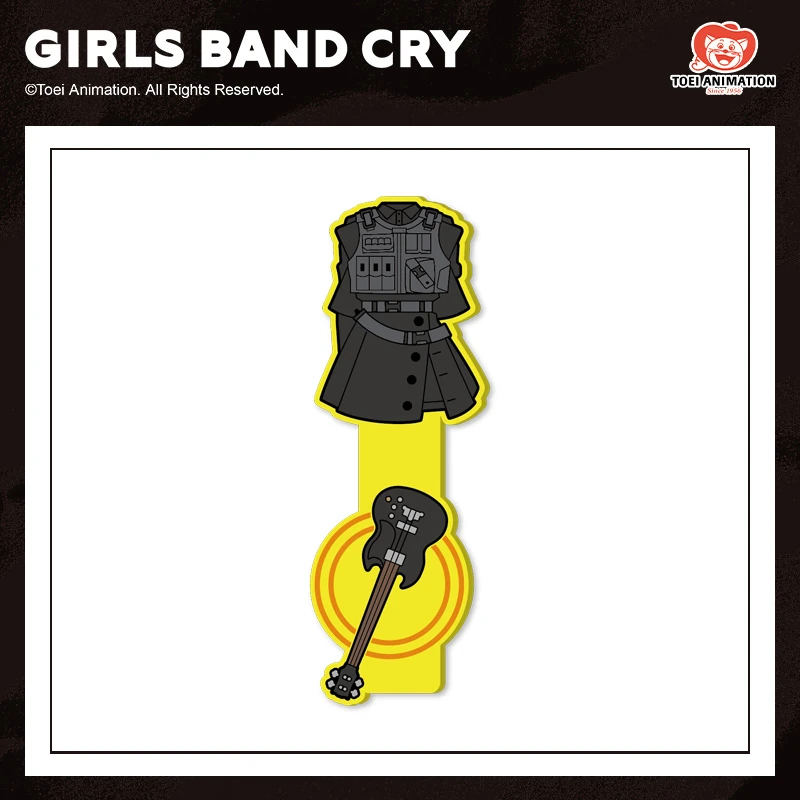 东映动画 Girls Band Cry 少女乐队的呐喊 服饰造型数据线理线器