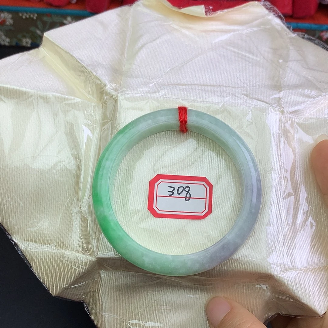 s***续翡翠未镶嵌手镯308