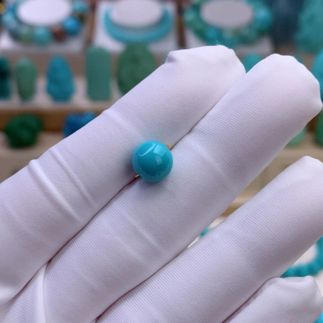 绿松石未镶嵌挂件