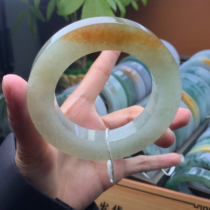 未镶嵌定制手镯定制翡翠定制57-68