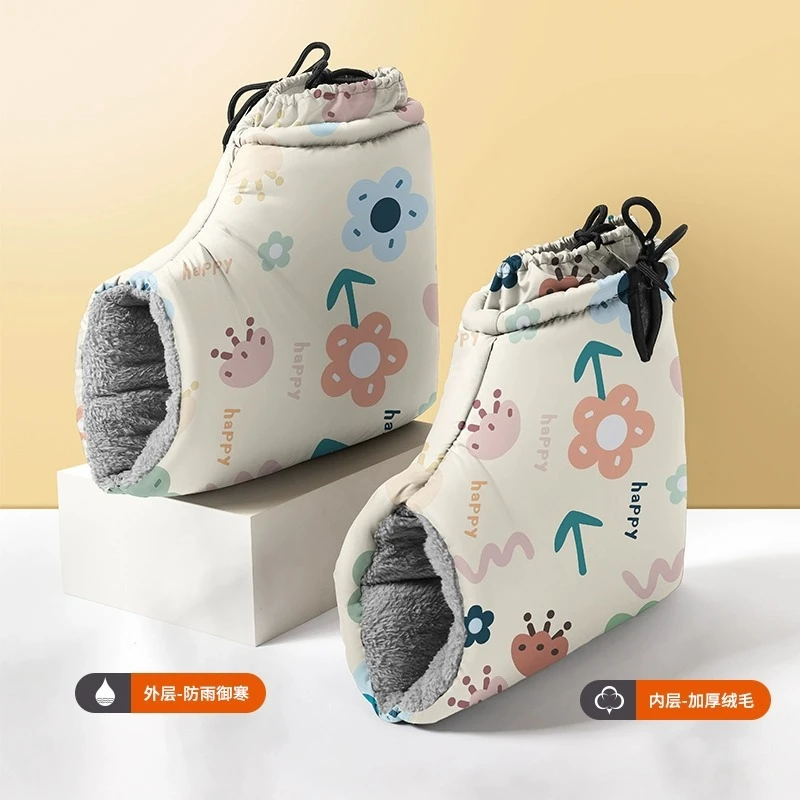 2025冬季电动车手套保暖防寒防水摩托车手套加绒车把套防风三轮车