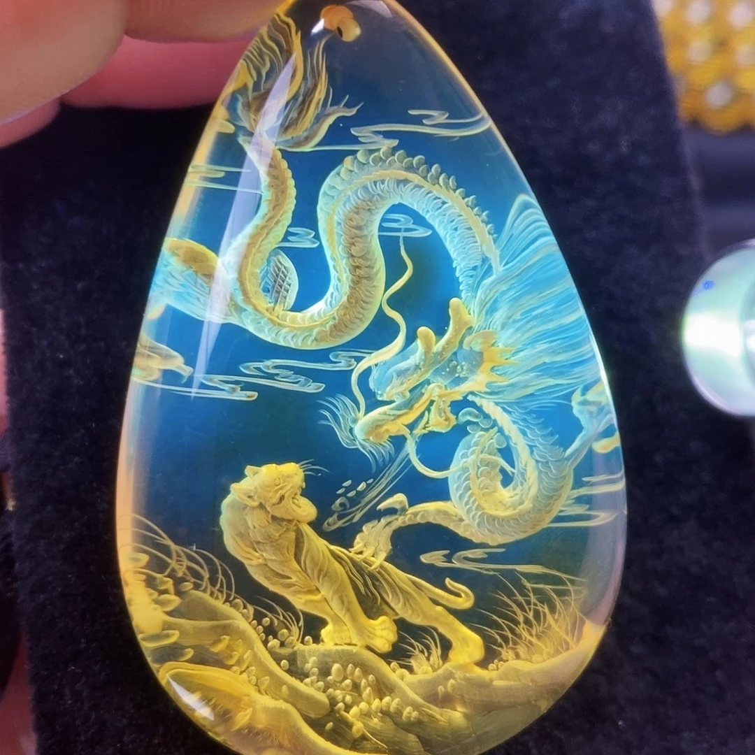 【闪购商品】未镶嵌吊坠(不含链)金珀