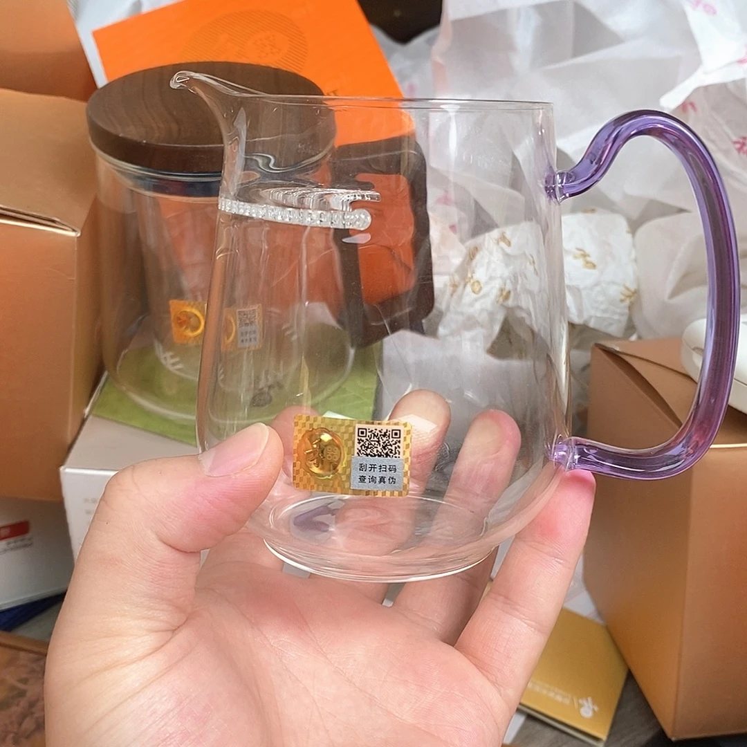 禾器丰然茶海浅紫色样品