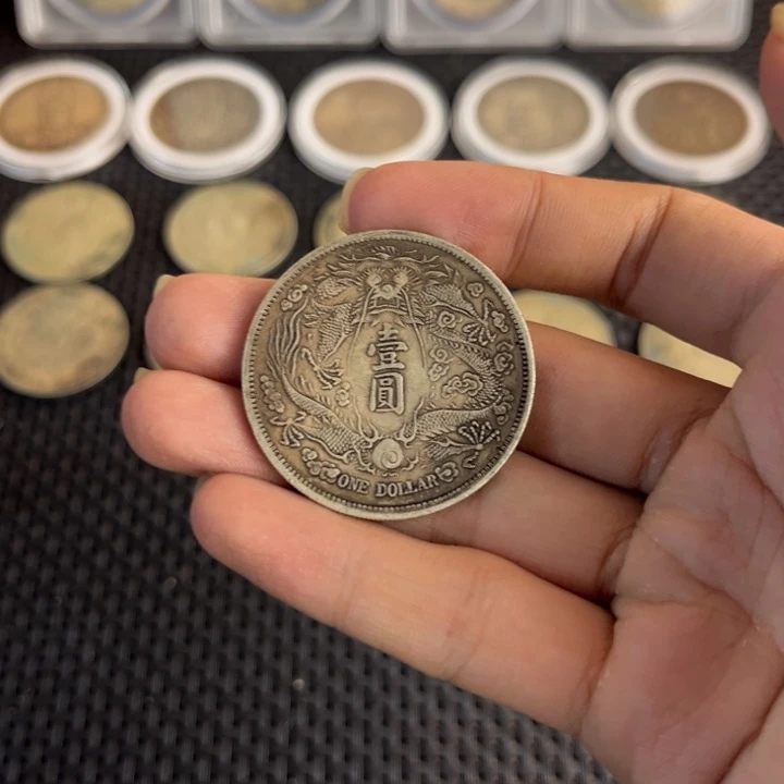 金属大头龙洋船洋工艺品