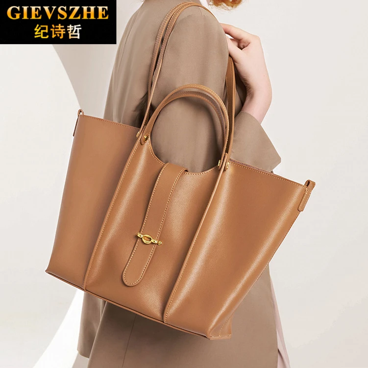纪诗哲包包女包百搭托特包大容量单肩包送女友老婆生日情人节礼物