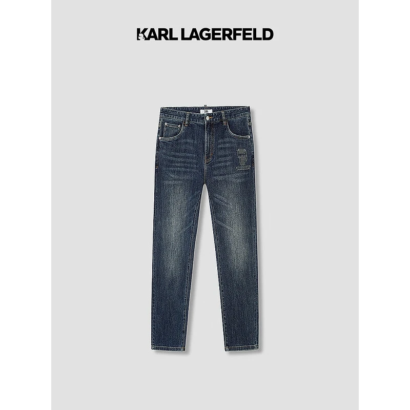 【臻享男装】KARL LAGERFELD卡尔拉格斐牛仔长裤1K1E50403111