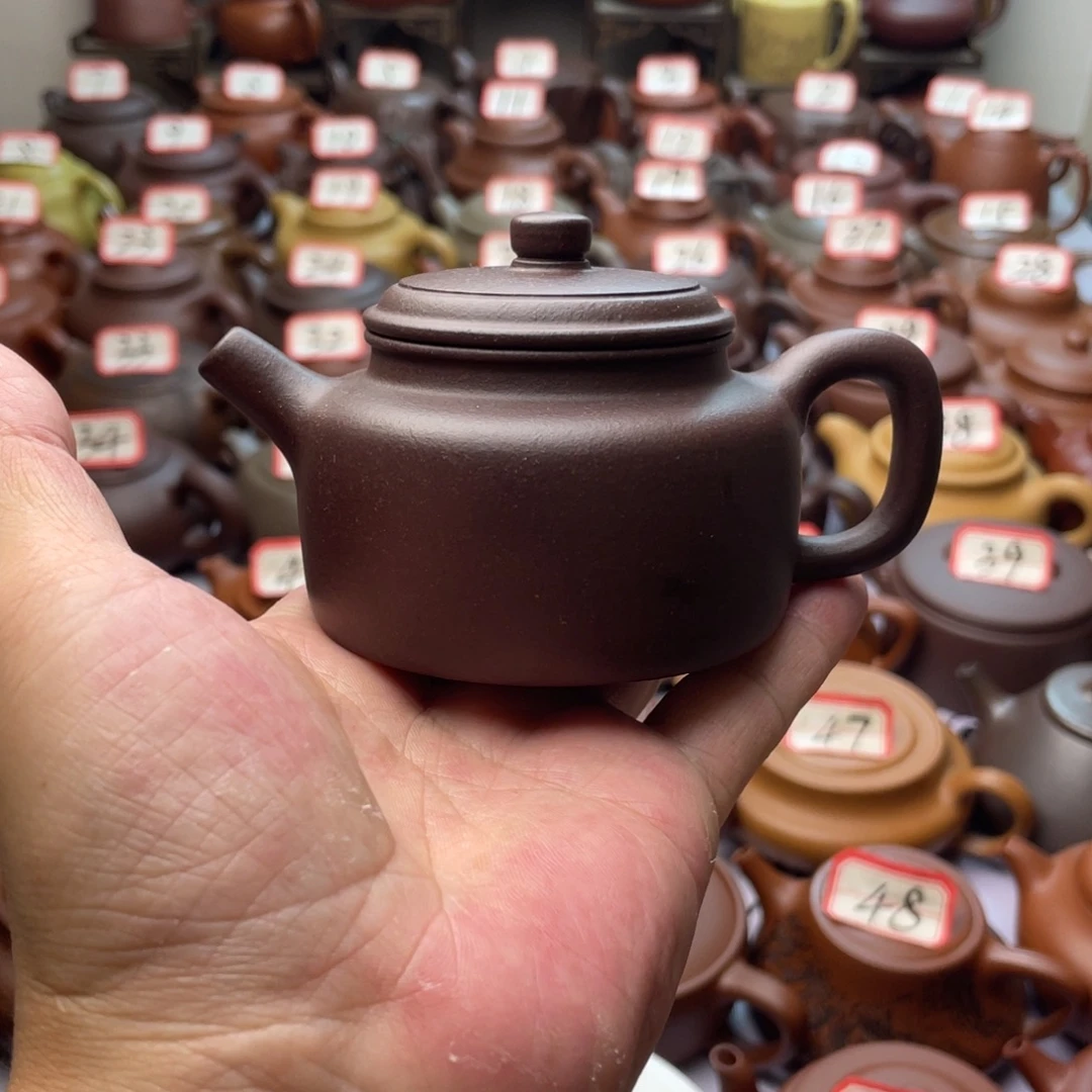 茶壶紫砂宜兴紫砂半手工