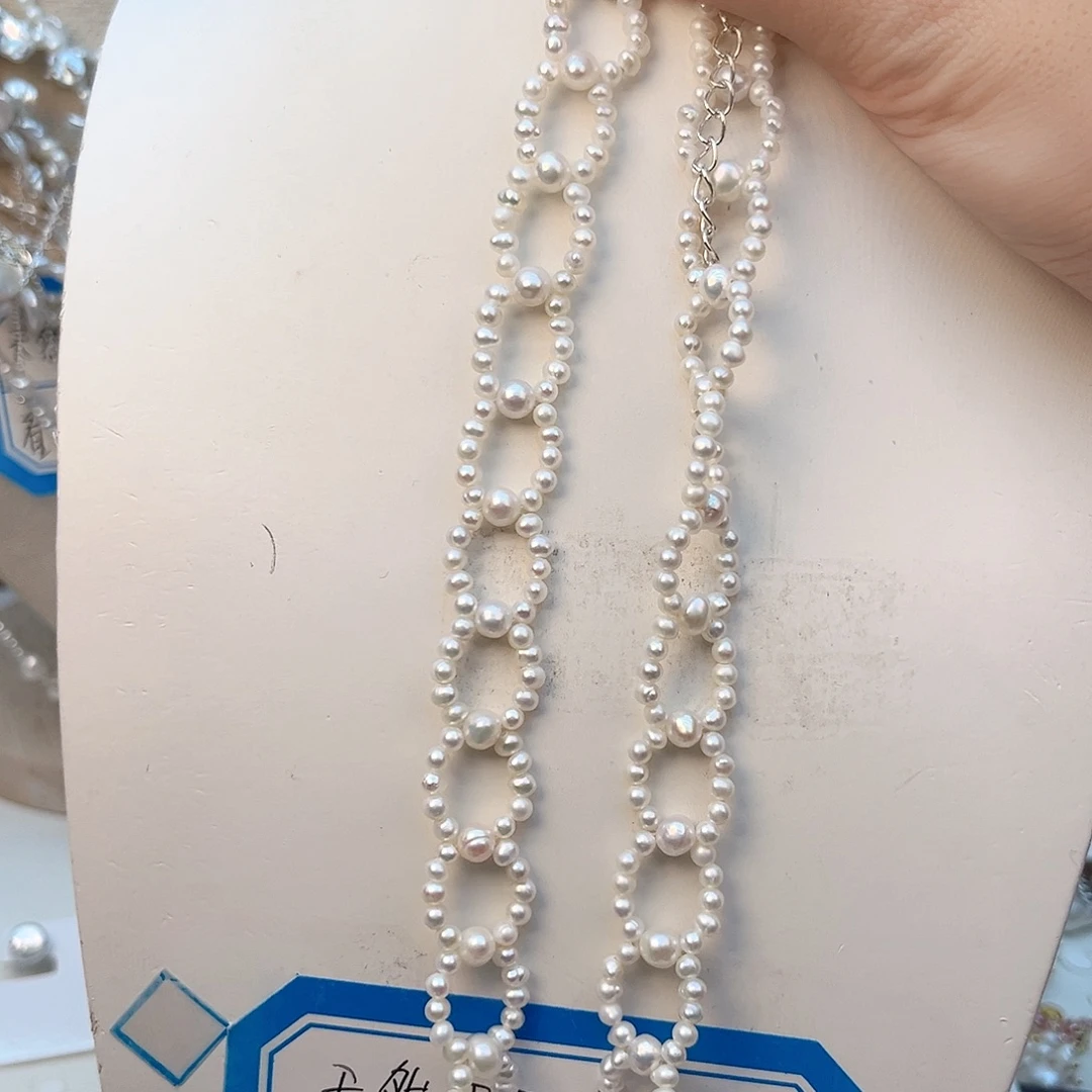 未镶嵌淡水珍珠颈饰