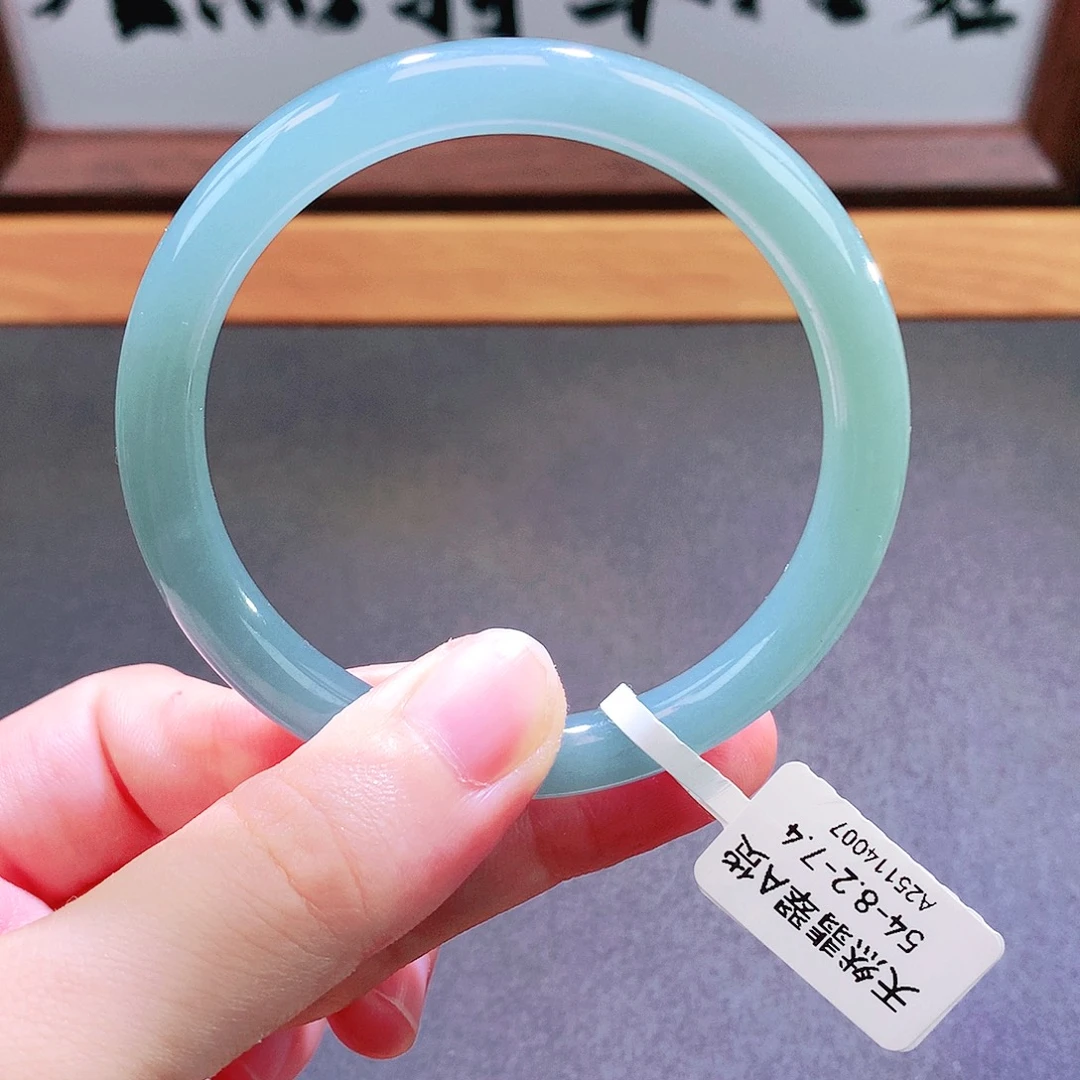翡翠未镶嵌手镯天然翡翠
