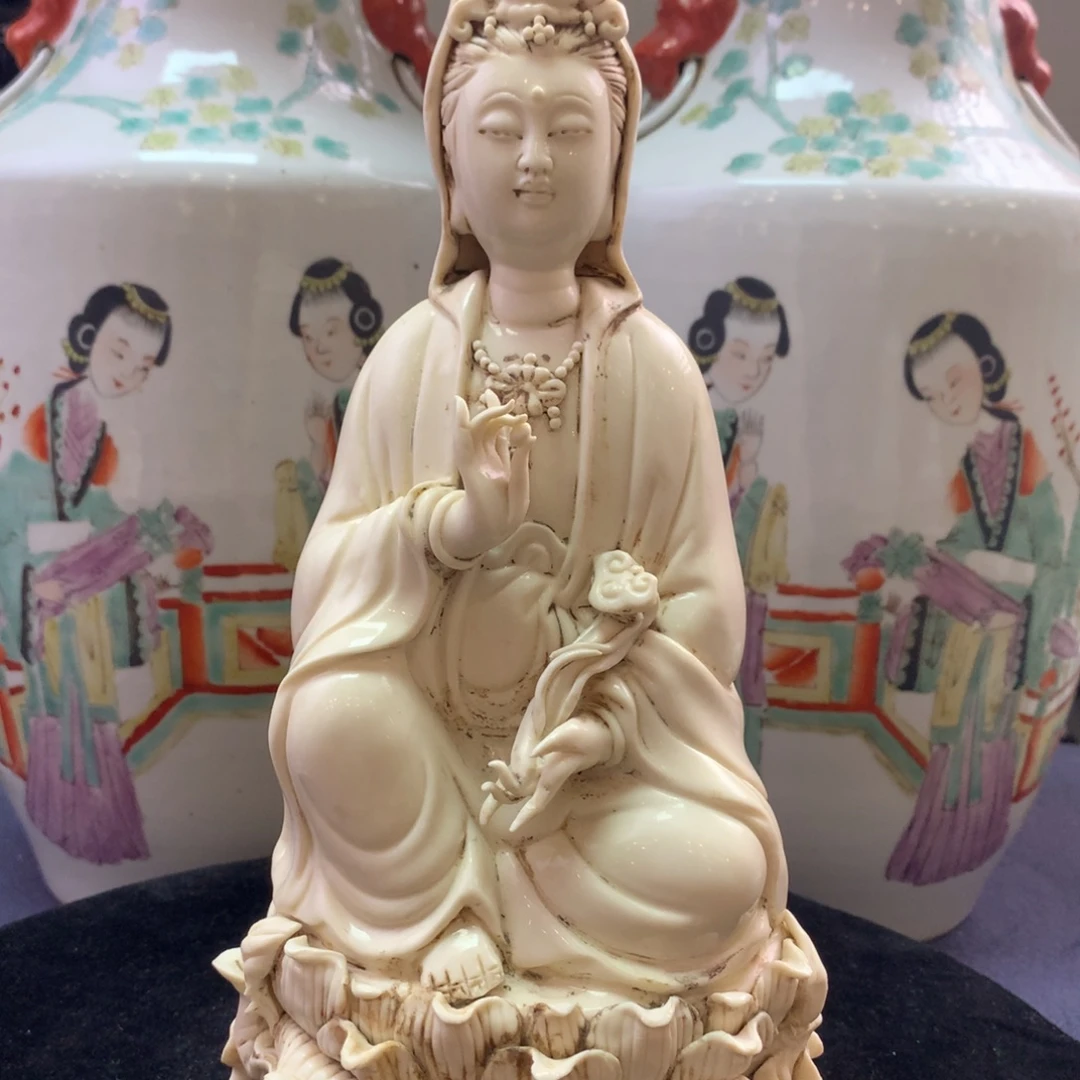 摆件12791瓷器—观音造像