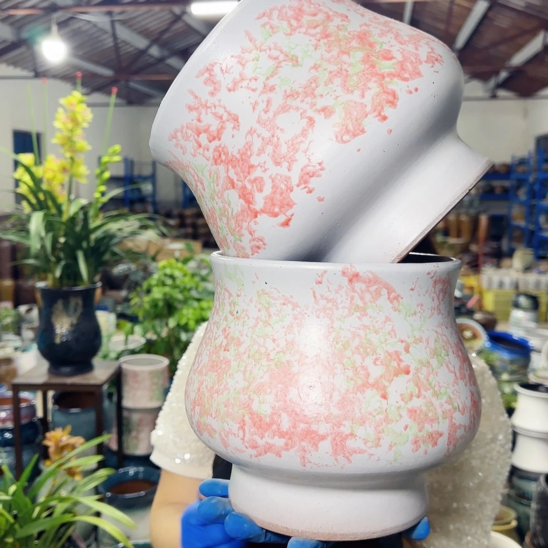 花盆紫砂高20口19