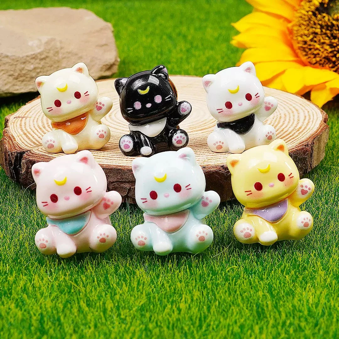 可爱立体小猫咪萌粒DIY摆件