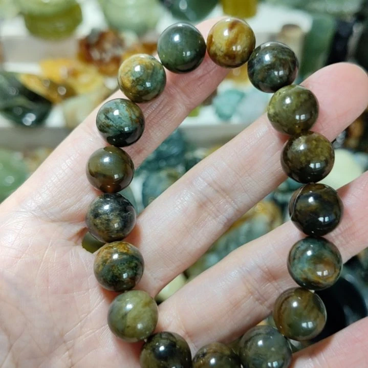 未镶嵌岫玉手串手串