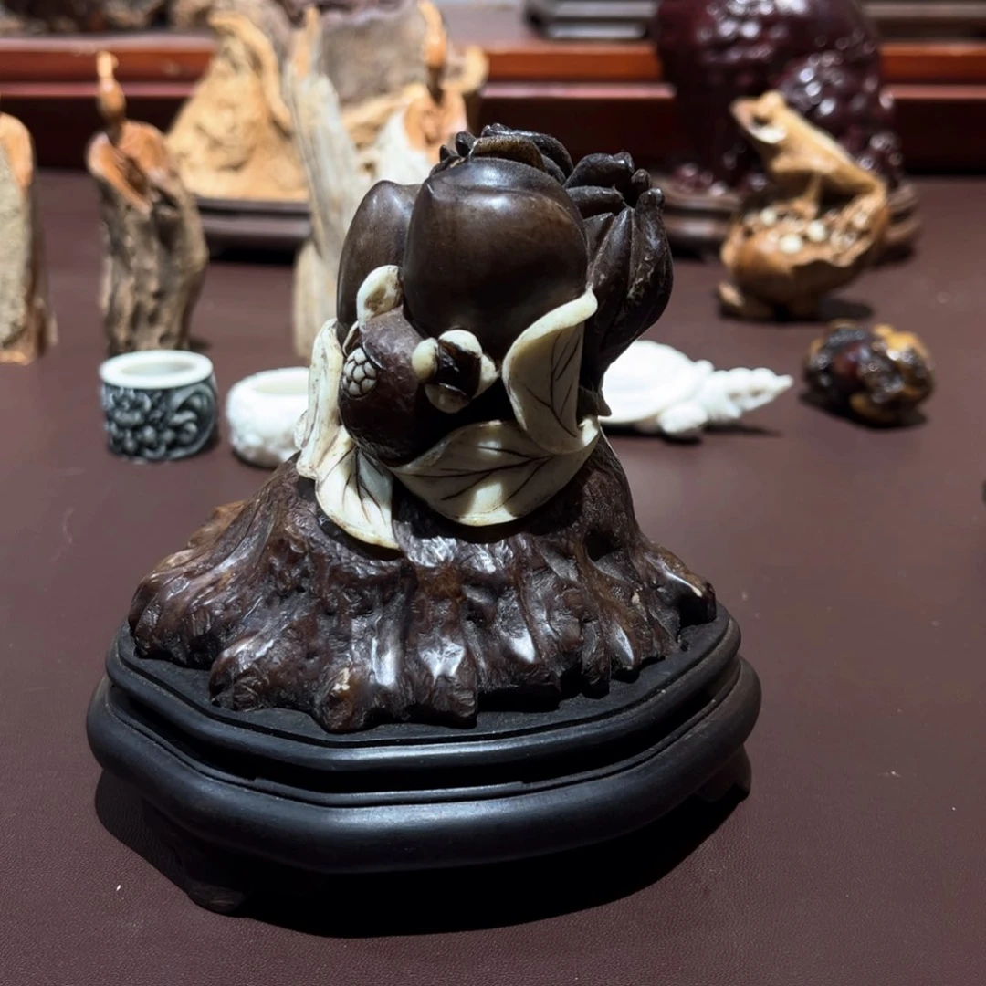 木b****p鹿角工艺品摆件