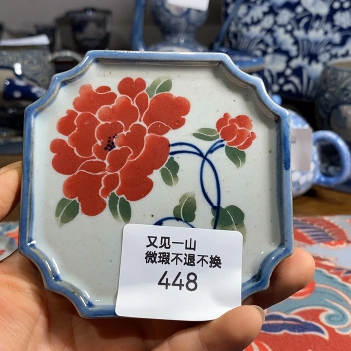 钛合金景德镇陶瓷碟子