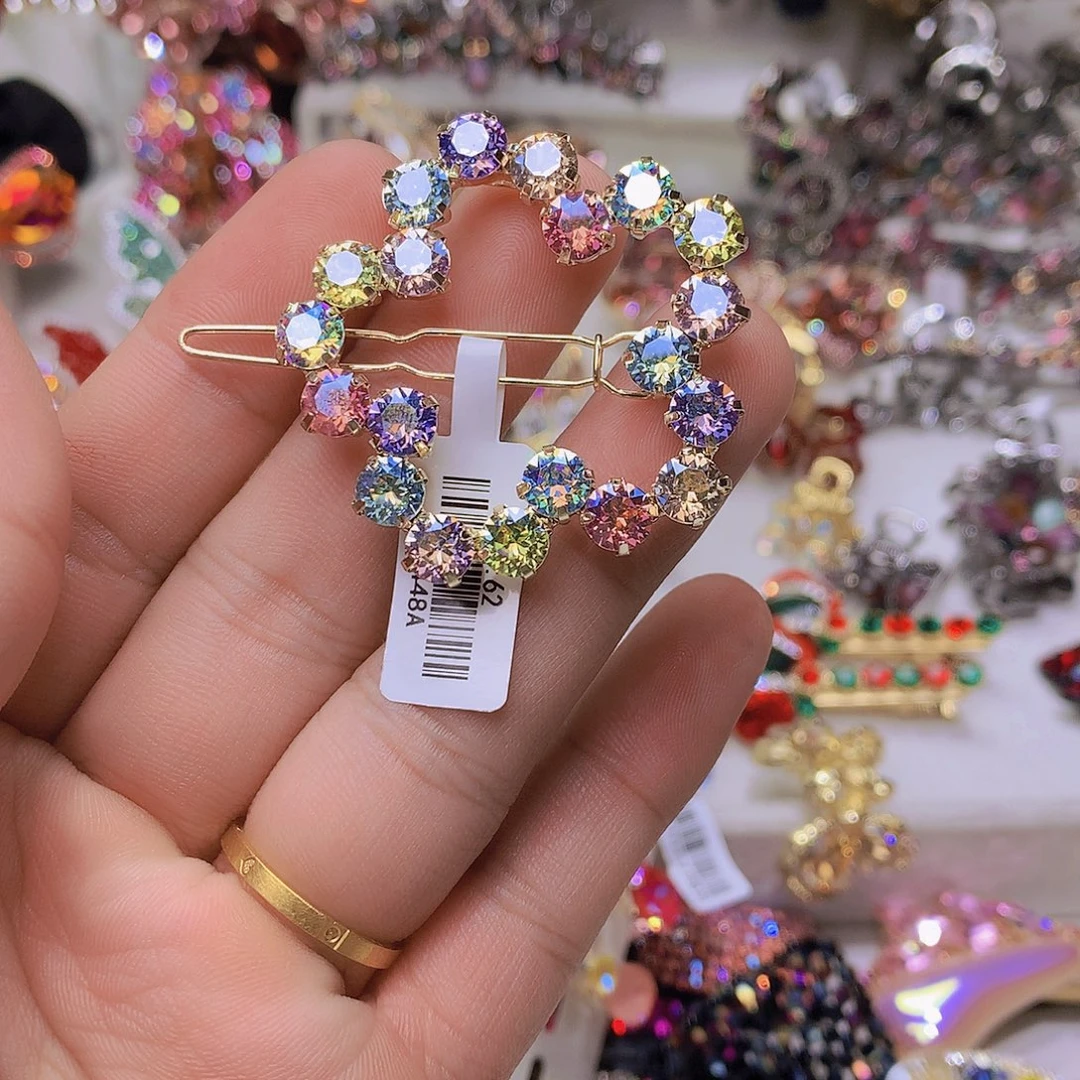 仿水晶铜合金花花