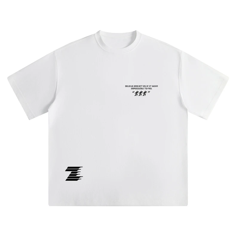 佐驰【福利款】2025春夏季新款阔版宽松冰感棉男女同款T恤03