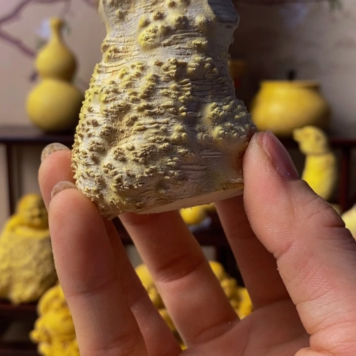 缘***分黄杨木手把件手把件