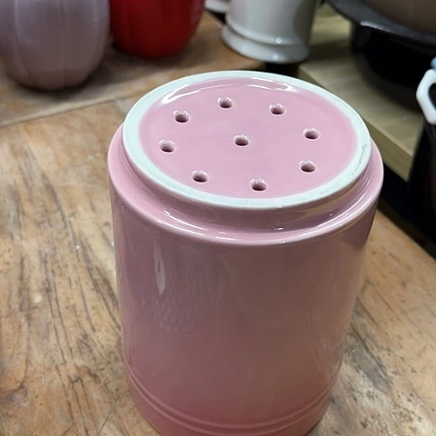 微瑕，不能明火，口径10高度14粉1个