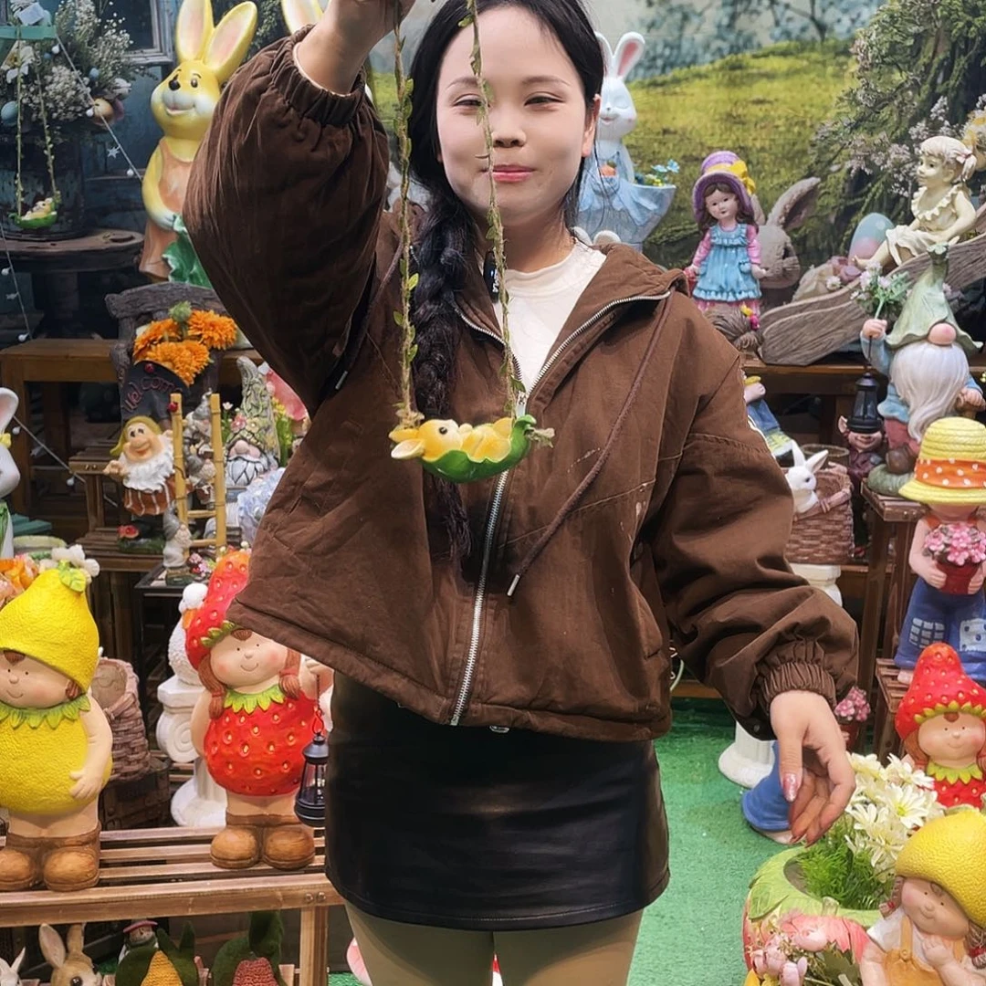 摆件花园摆件红红火火