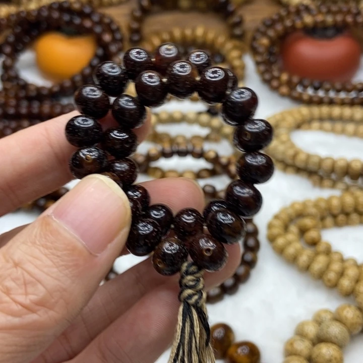 璞***️星月菩提手串黑金7-9