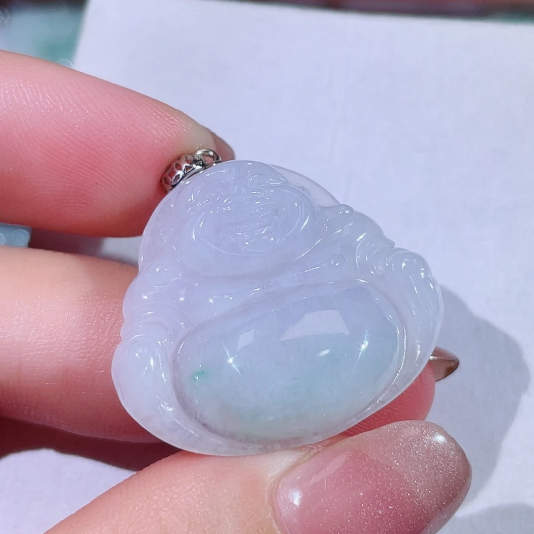 颈饰未镶嵌翡翠佛公