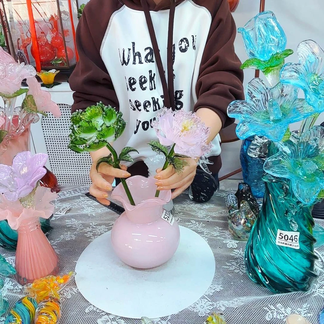 琉璃花瓶花器艺术品