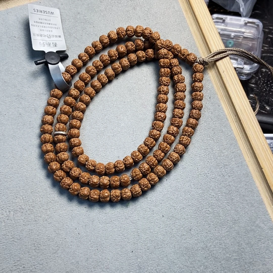 菩提籽类吾系原籽佛手长串7+