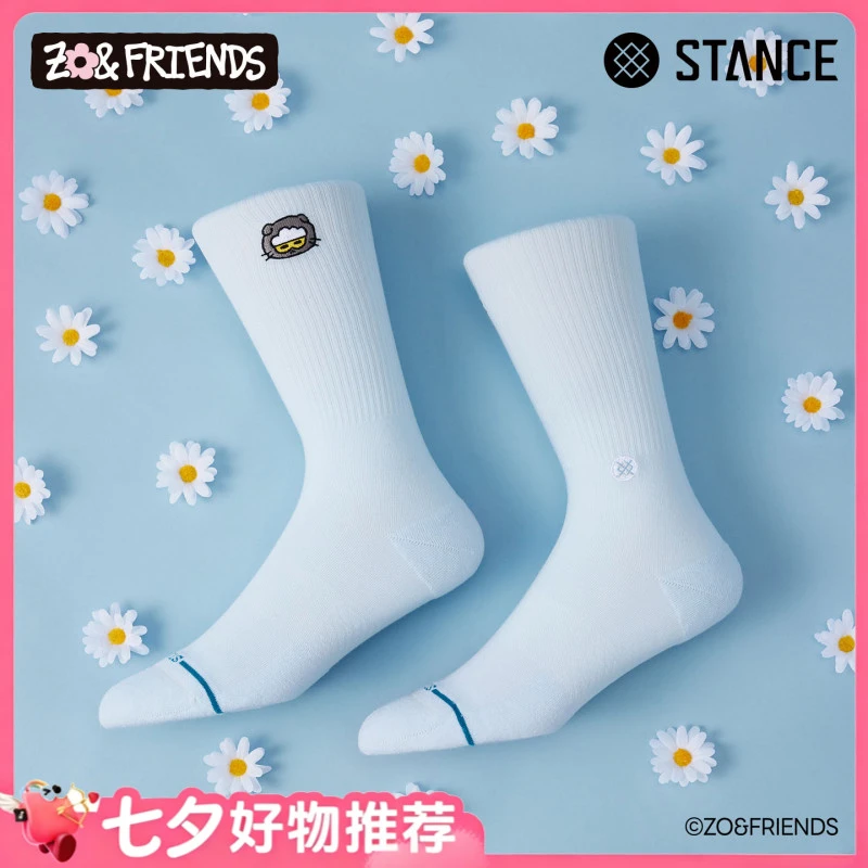 【ZO&FRIENDS联名】STANCE中筒袜女袜男袜ICON2026新款经典休闲袜