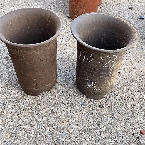 中国离心紫砂花盆，