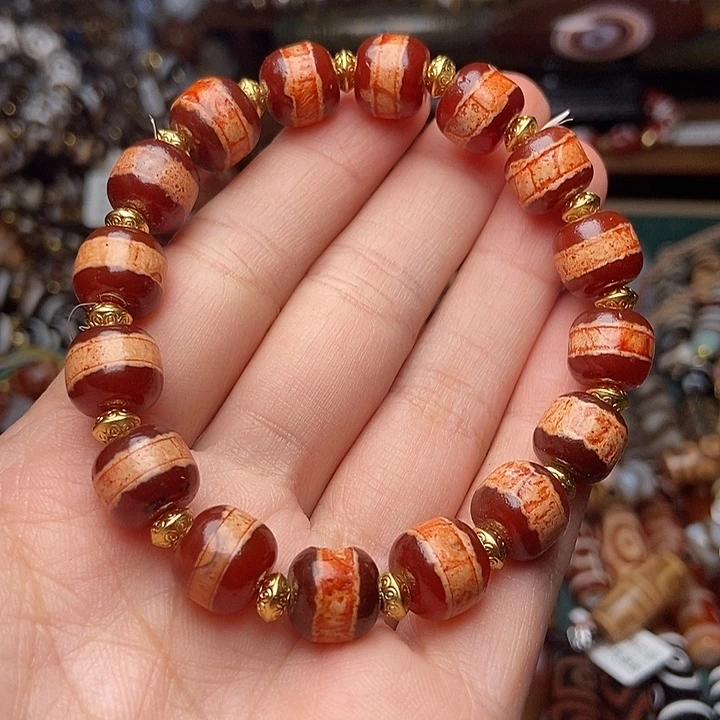 玛瑙/玉髓未镶嵌手链