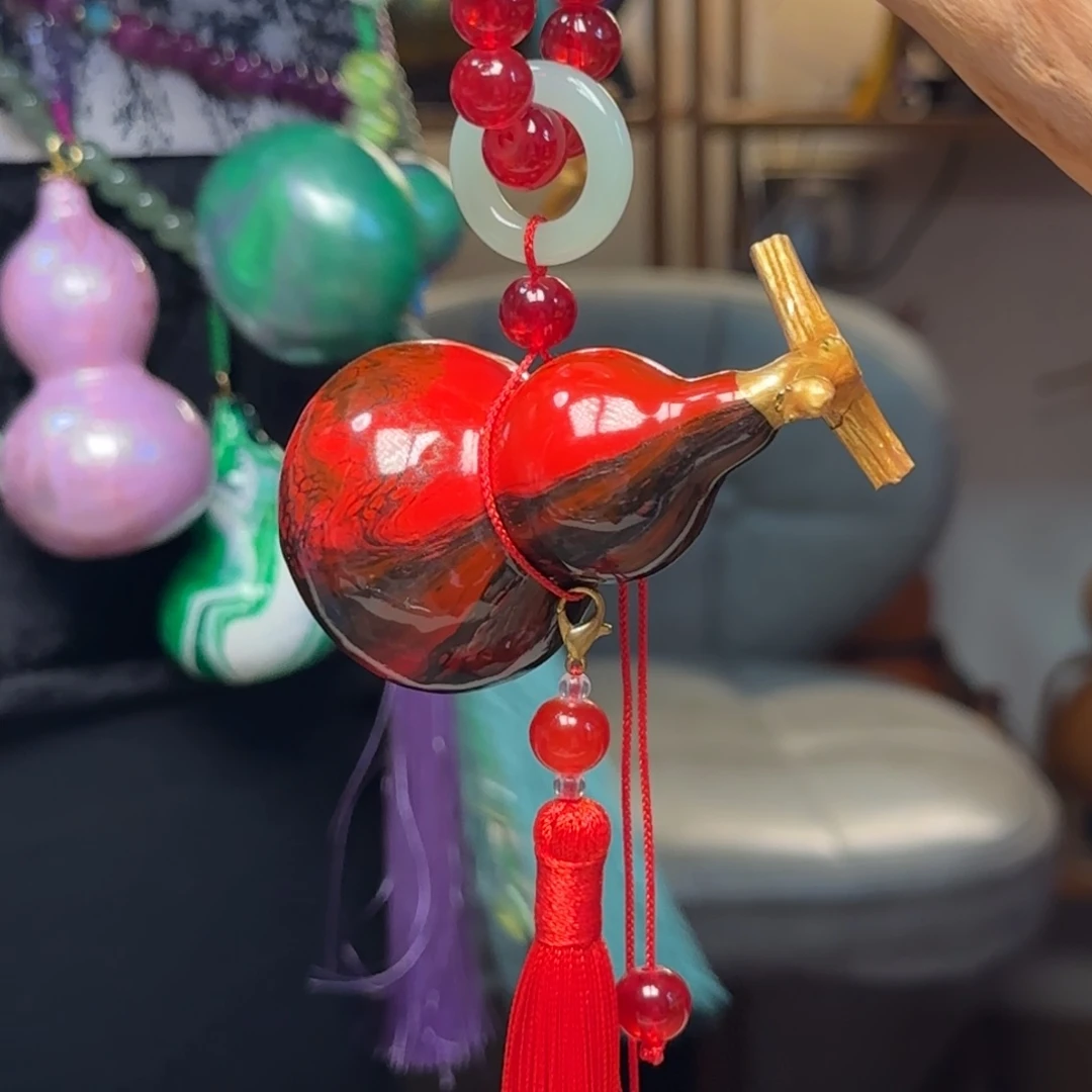 31 天然葫芦手作挂件