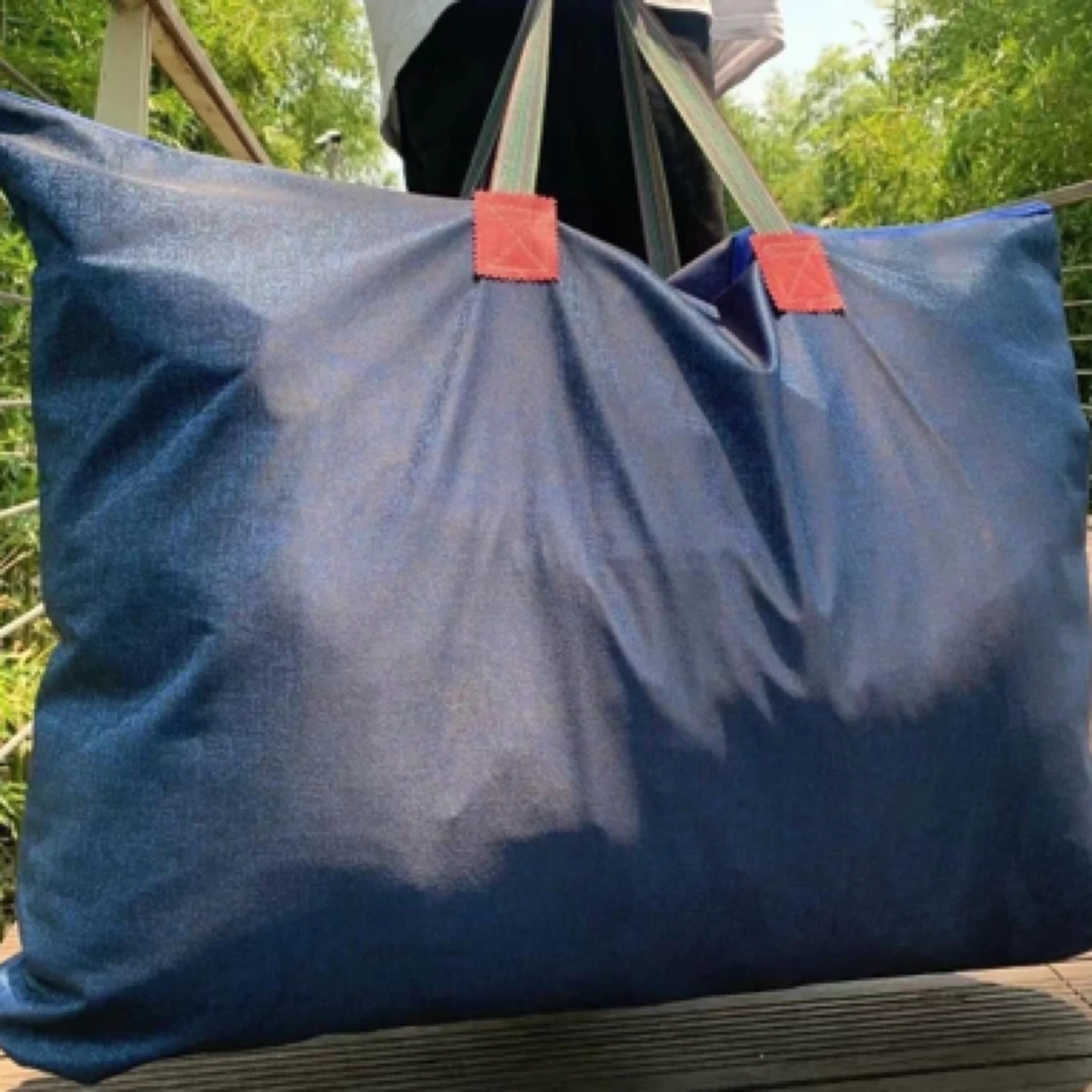 （特大！特惠）收纳袋80.90升级把手更牢固搬家换季被子加厚款