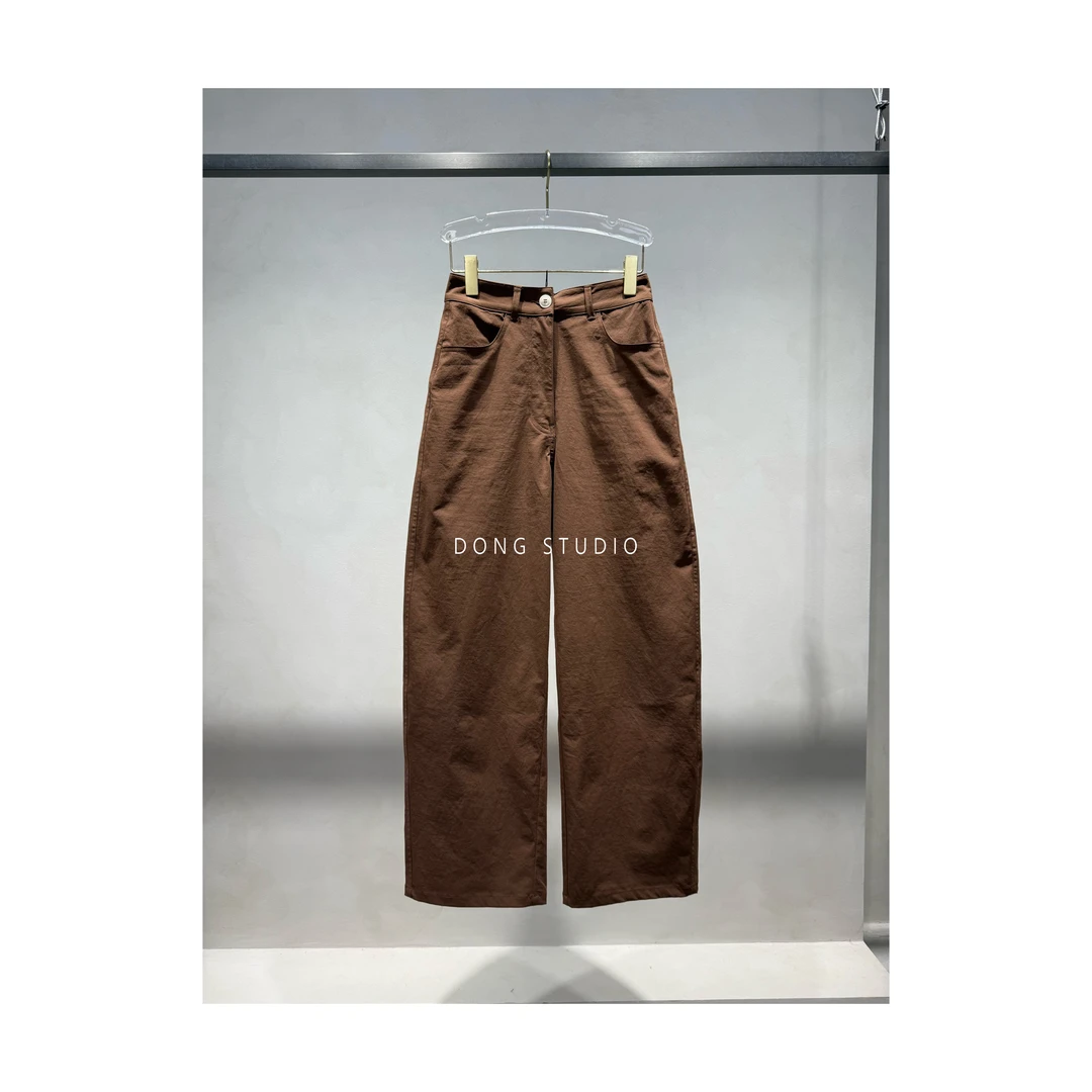 【焦糖允儿】速干香蕉直筒裤J6373