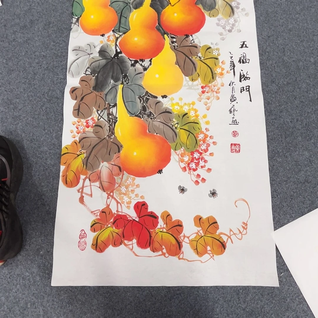 国画精品手绘作品