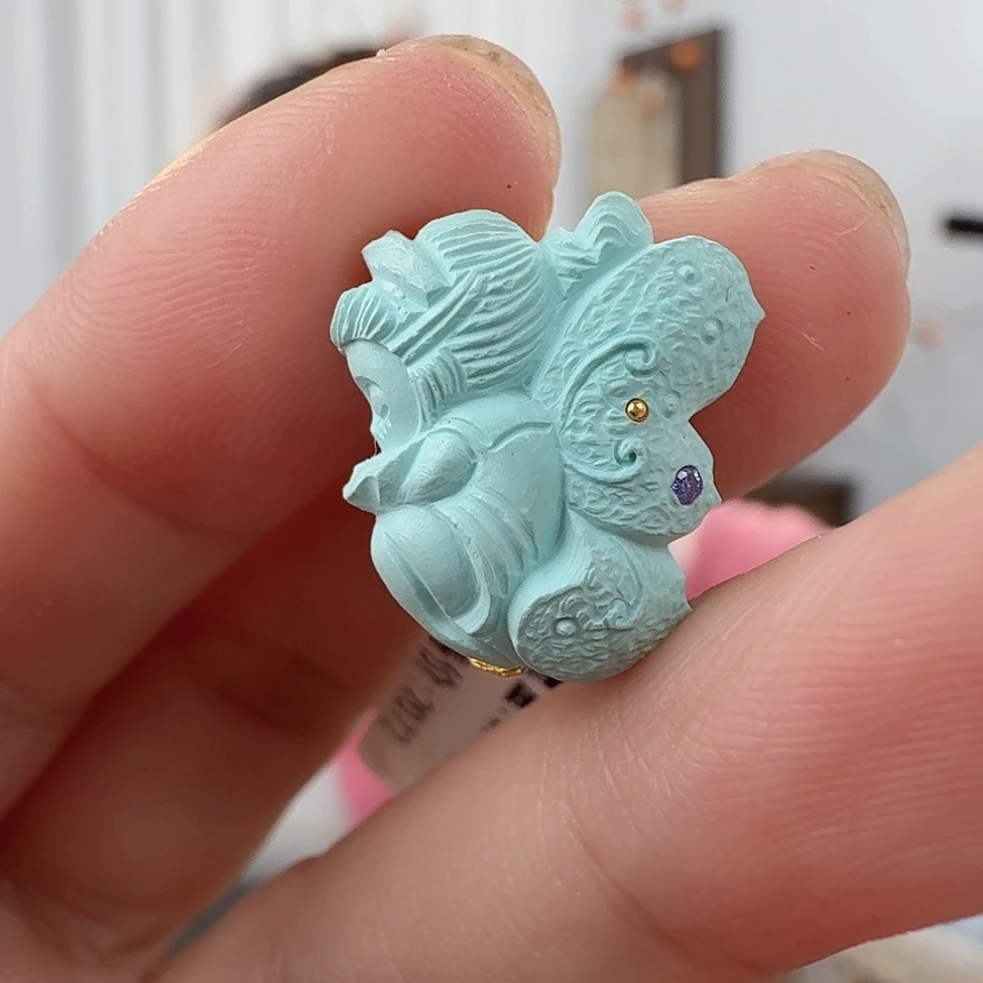 绿松石未镶嵌珠宝半成品