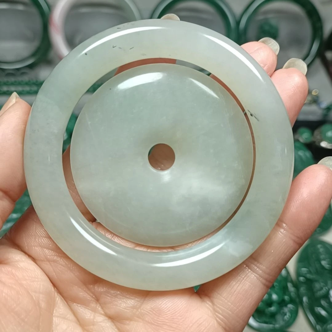 独山玉挂件，手镯55+未镶嵌