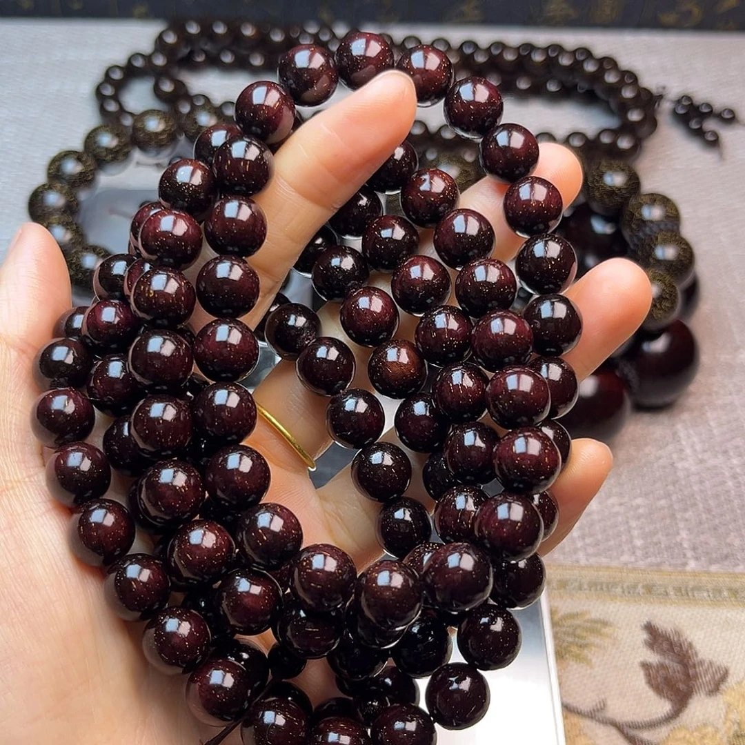 檀香紫檀（小叶紫檀）1.0 108 带星