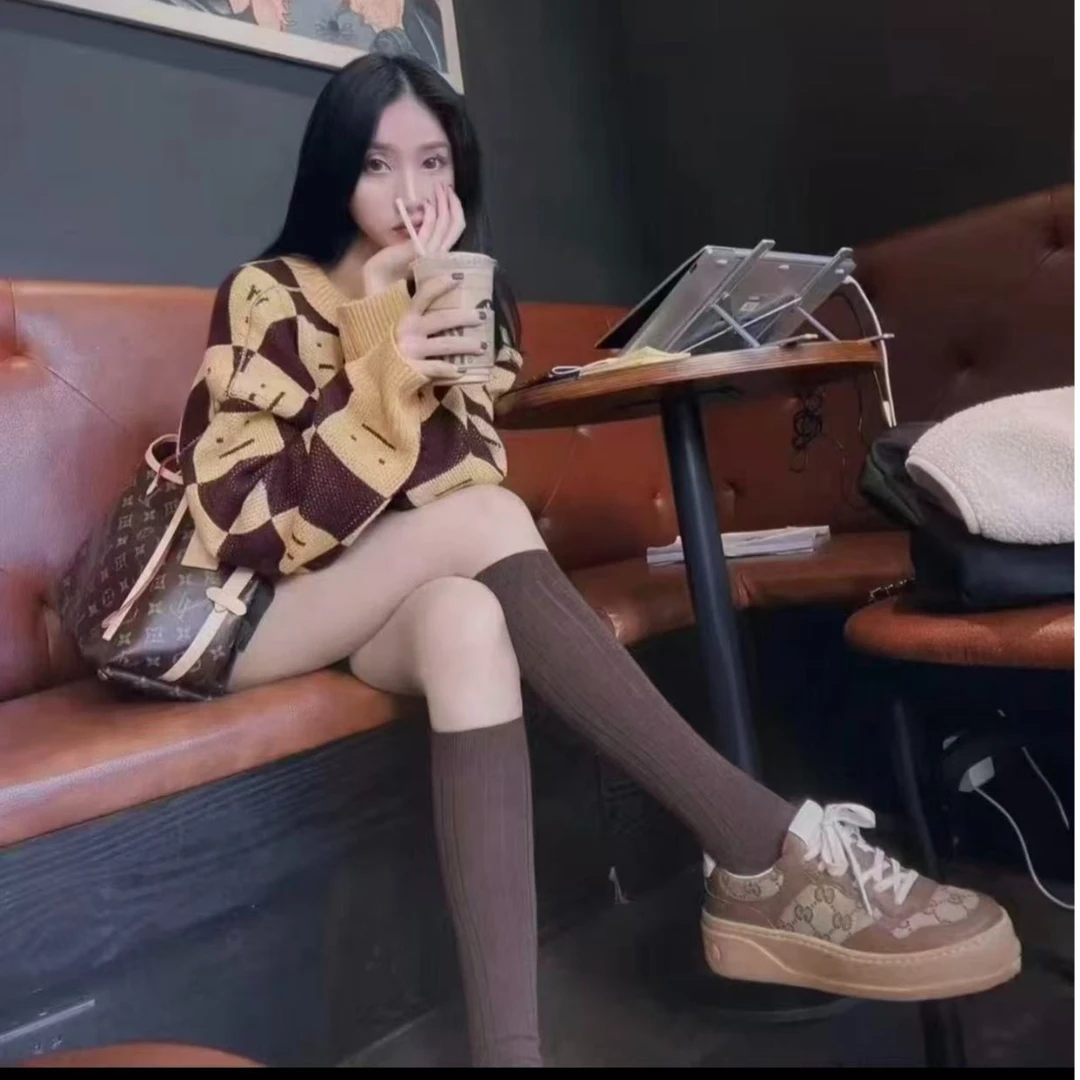 【大牌狂欢购】G饼干复古百搭经典款运动板鞋系带s