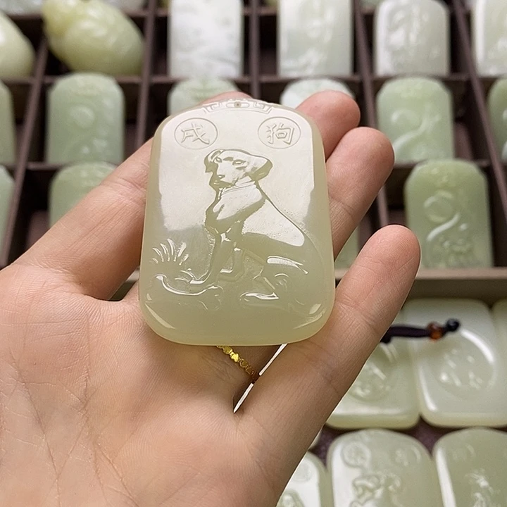 昆仑石狗守护阿弥陀佛