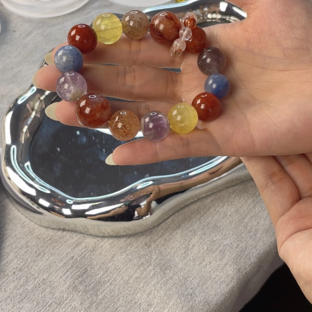 手链水晶银S925镶嵌