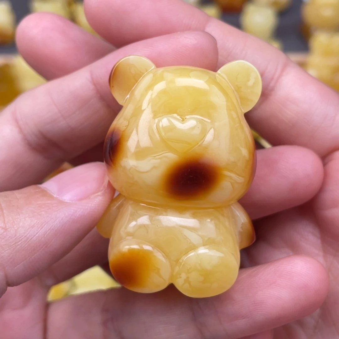裸石琥珀未镶嵌蜜蜡