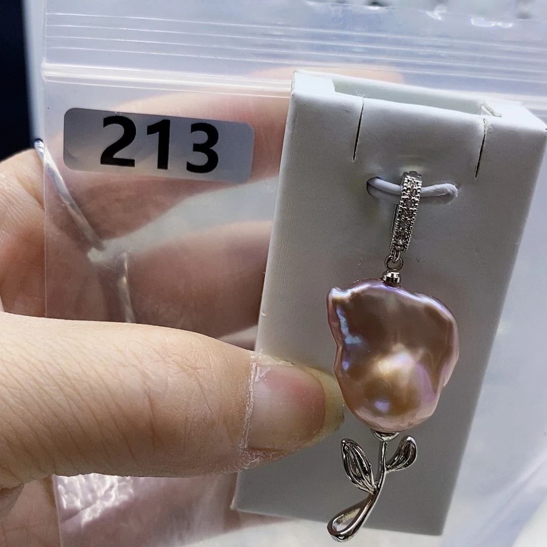 颈饰合金淡水珍珠