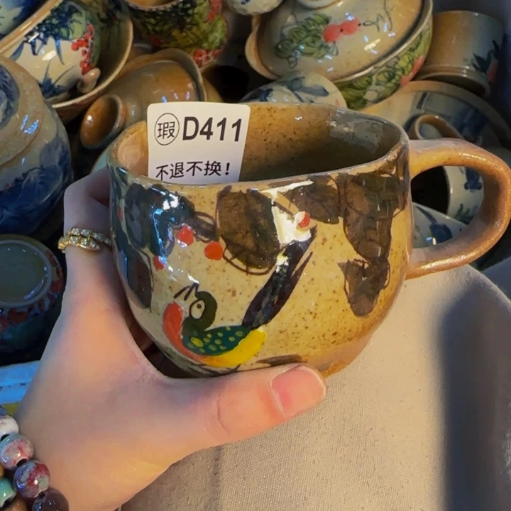 瓷片景德镇陶瓷手工手绘