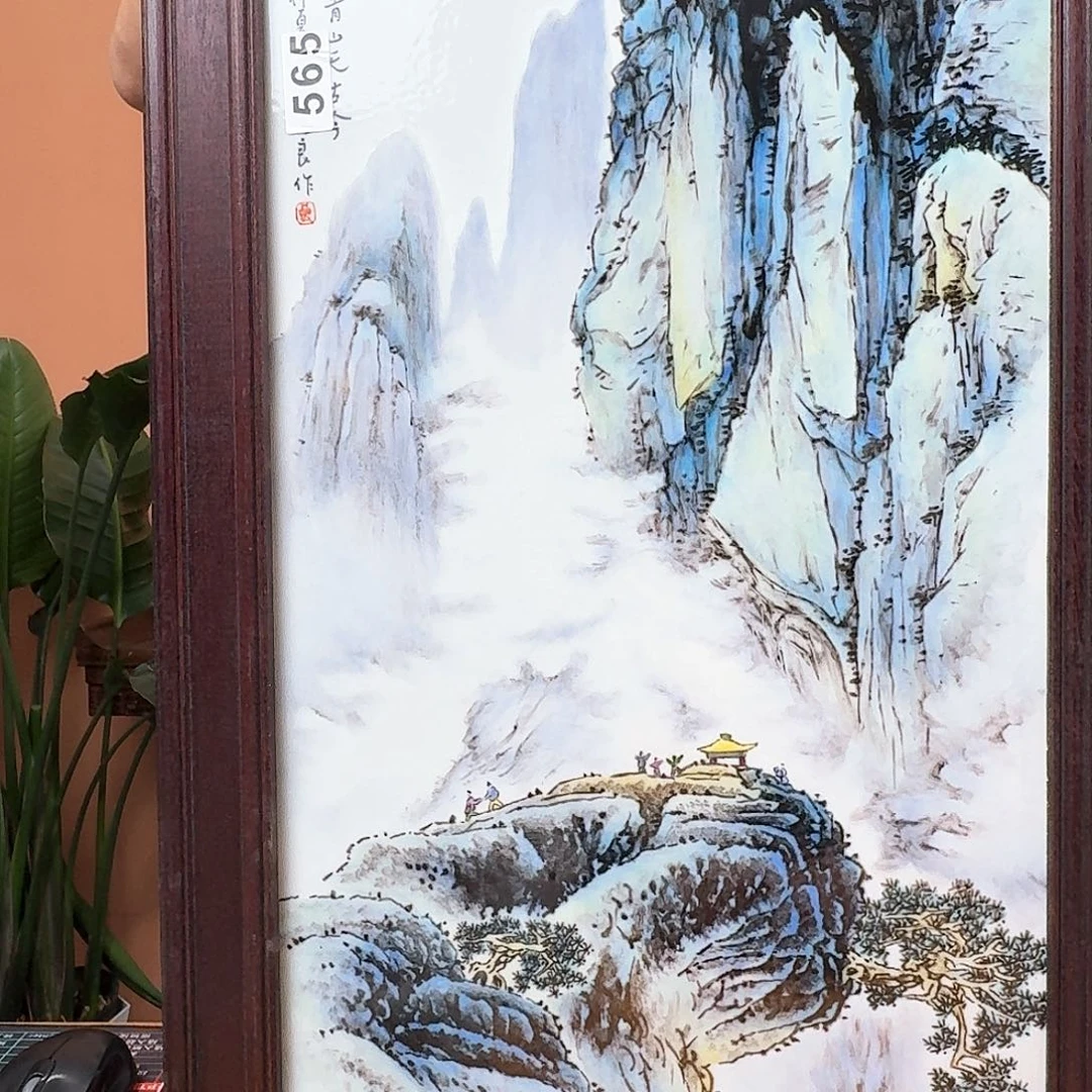 景德镇陶瓷手工瓷版画